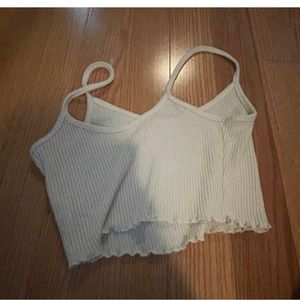 Pacsun White Crop Top